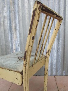 Antiek, industrieel, ijzeren, meubel, stoel, decor stuk, vintage, iron, chair, industrial, antique